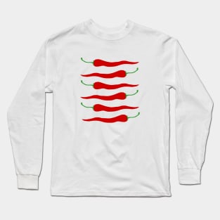 Red Chili Peppers - extra hot Long Sleeve T-Shirt